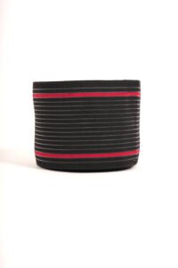 16cm Misinalı Kumaş (Siyah-Kırmızı)